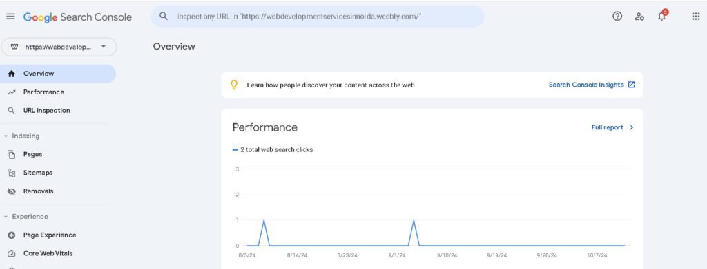 Google Search Console technical SEO tool for site monitoring and performance analysis