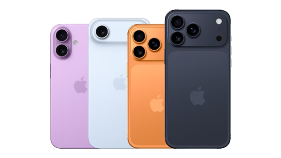 An image displaying all the models og iPhone 17